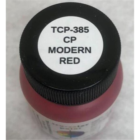 Tru-Color 385 1 oz Canadian Pacific Rail Paint, Modern Red TCP385